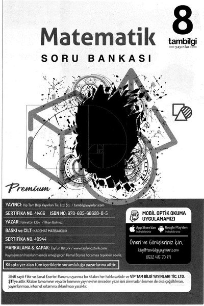 MATEMATİK SORU BANKASI FotokoPink