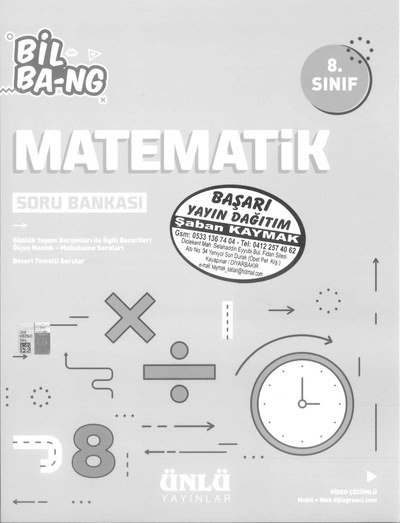 MATEMATİK BİL BA-NG SORU BANKASI FotokoPink