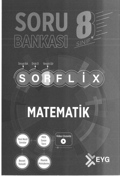 SORU BANKASI SORFLİX MATEMATİK FotokoPink
