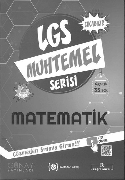 LGS MUHTEMEL SERİSİ MATEMATİK FotokoPink