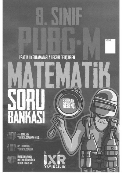 PUBG MATEMATİK SORU BANKASI