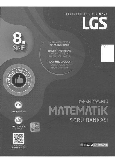 MATEMATİK SORU BANKASI TAMAMI ÇÖZÜMLÜ FotokoPink