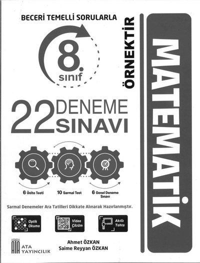 22 DENEME SINAVI MATEMATİK FotokoPink