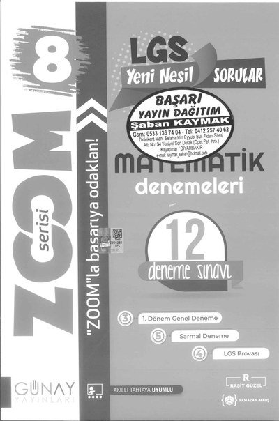 LGS YENİ NESİL SORULAR MATEMATİK DENEMELERİ FotokoPink