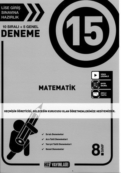 15 DENEME MATEMATİK