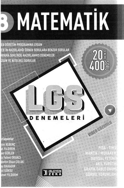 MATEMATİK LGS DENEMELERİ 20 DENEME FotokoPink