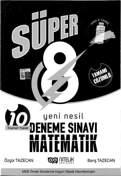 SÜPER YENİ NESİL DENEME SINAVI MATEMATİK FotokoPink