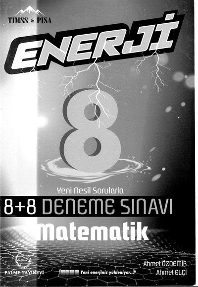 ENERJİ 8+8 DENEME SINAVI MATEMATİK FotokoPink