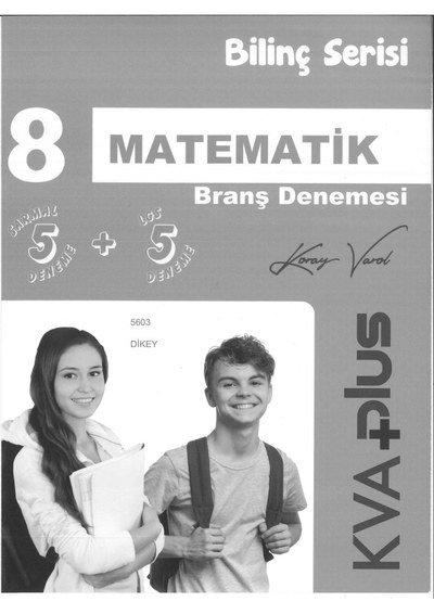 BİLİNÇ SERİSİ MATEMATİK BRANŞ DENEMESİ