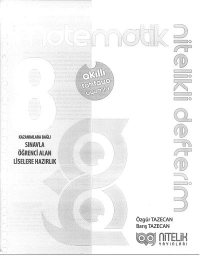 MATEMATİK NİTELİKLİ DEFTERİM FotokoPink