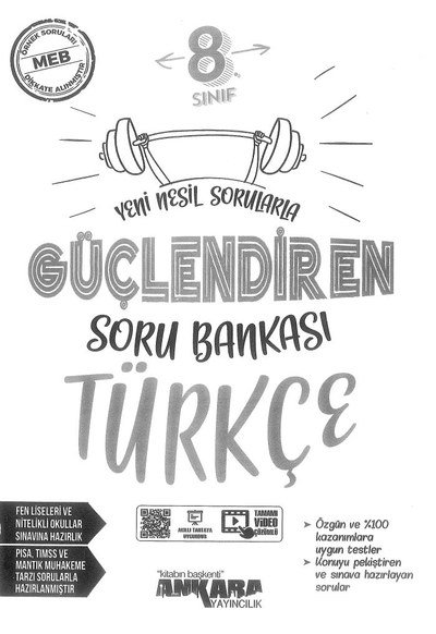 GÜÇLENDİREN SORU BANKASI TÜRKÇE FotokoPink