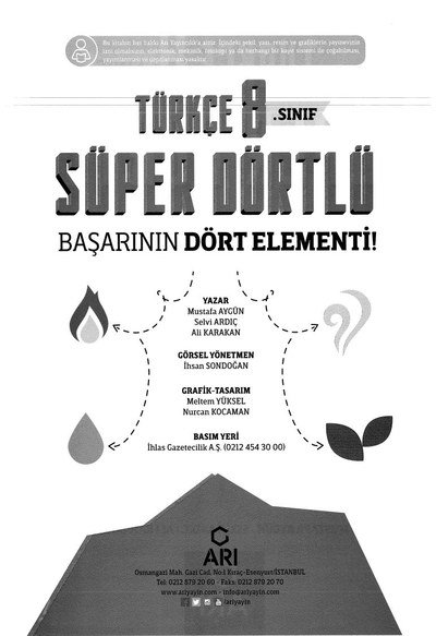 TÜRKÇE SÜPER DÖRTLÜ BAŞARININ DÖRT ELEMENTİ