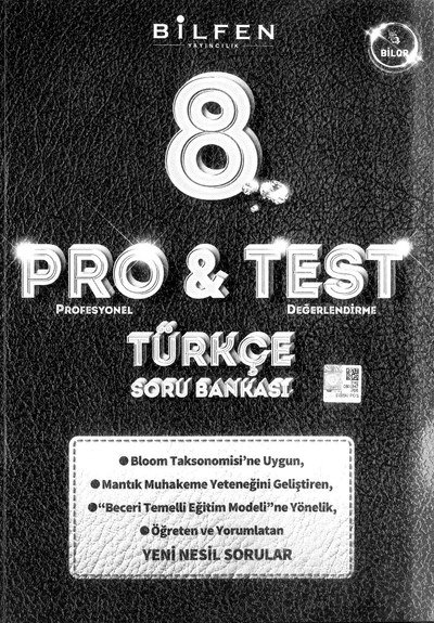 PRO & TEST TÜRKÇE SORU BANKASI FotokoPink