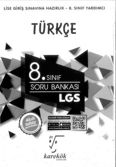 TÜRKÇE SORU BANKASI LGS FotokoPink