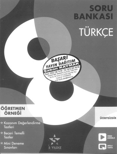 SORU BANKASI TÜRKÇE FotokoPink