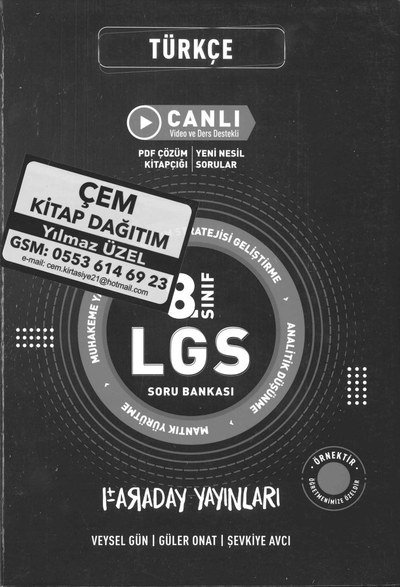 TÜRKÇE LGS SORU BANKASI FotokoPink