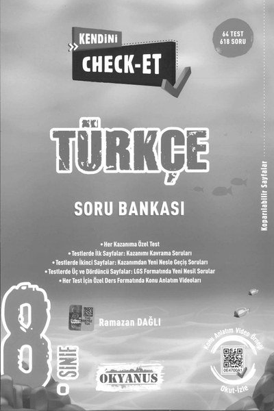 TÜRKÇE SORU BANKASI KENDİNİ CHECK-ET FotokoPink