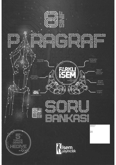 PARAGRAF FARKLI İSEM SORU BANKASI FotokoPink