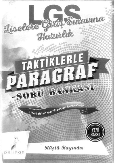 LGS LİSELERE GİRİŞ SINAVINA HAZIRLIK PARAGRAF SORU BANKASI FotokoPink