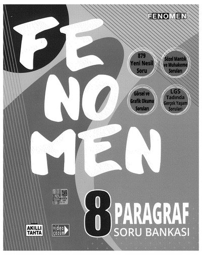 FENOMEN PARAGRAF SORU BANKASI