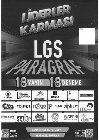 LİDERLER KARMASI LGS PARAGRAF 18 DENEME