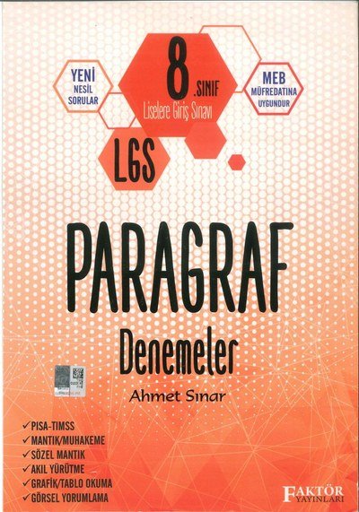 LGS PARAGRAF DENEMELER AHMET SINAR FotokoPink