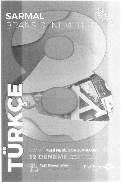 SARMAL BRANŞ DENEMELER TÜRKÇE 12 DENEME FotokoPink