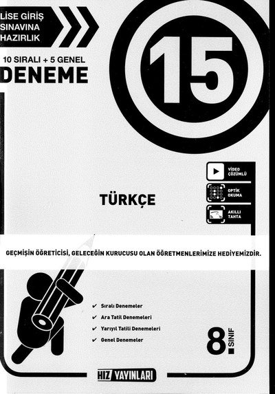 15 DENEME TÜRKÇE FotokoPink