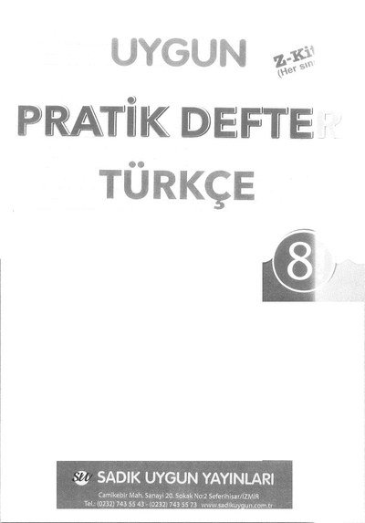 PRATİK DEFTERİ TÜRKÇE FotokoPink