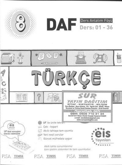TÜRKÇE DERS ANLATIM FÖYÜ FotokoPink
