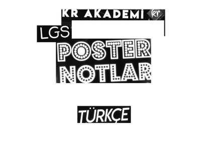 LGS POSTER NOTLARI TÜRKÇE FotokoPink