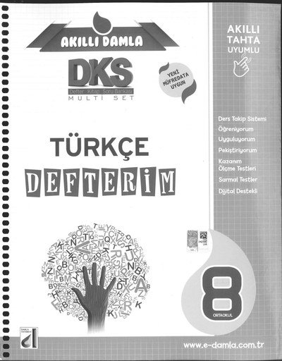 AKILLI DAMLA DKS MULTİ SET TÜRKÇE DEFTERİM FotokoPink