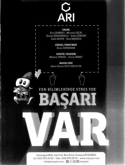 FEN BİLİMLERİNDE STRES YOK BAŞARI VAR FotokoPink