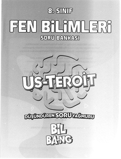 FEN BİLİMLERİ SORU BANKASI US-TEROİT BİL BA-NG