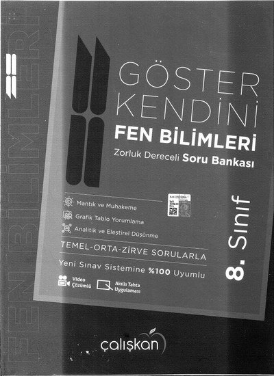 GÖSTER KENDİNİ FEN BİLİMLERİ SORU BANKASI FotokoPink