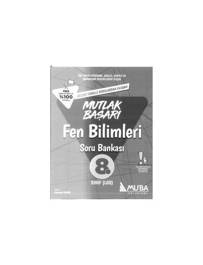 MUTLAK BAŞARI FEN BİLİMLERİ SORU BANKASI FotokoPink