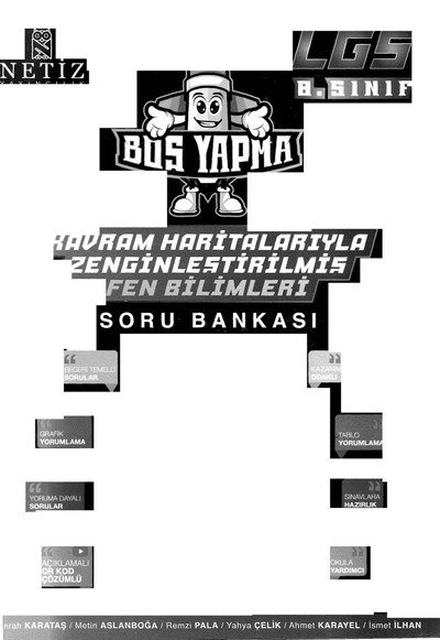 BOŞ YAPMA SORU BANKASI FEN BİLİMLERİ FotokoPink