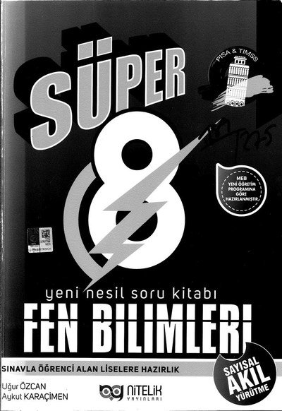 SÜPER FEN BİLİMLERİ YENİ NESİL SORU KİTABI