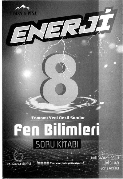 ENERJİ FEN BİLİMLERİ SORU KİTABI
