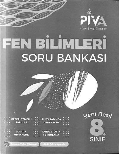 FEN BİLİMLERİ SORU BANKASI FotokoPink