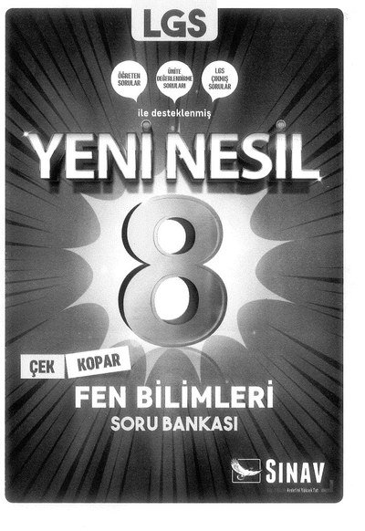 LGS YENİ NESİL FEN BİLİMLERİ SORU BANKASI FotokoPink
