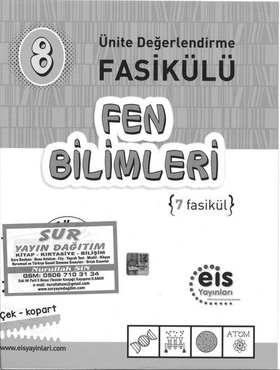 FEN BİLİMLERİ 7 FASİKÜL FotokoPink