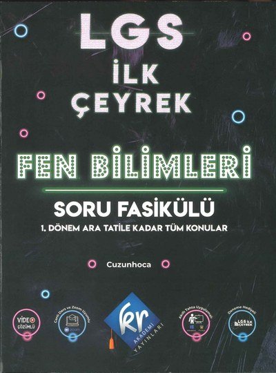 LGS İLK ÇEYREK FEN BİLİMLERİ SORU FASİKÜLÜ FotokoPink