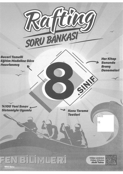 RAFTİNG SORU BANKASI FEN BİLİMLERİ 650 SORU FotokoPink