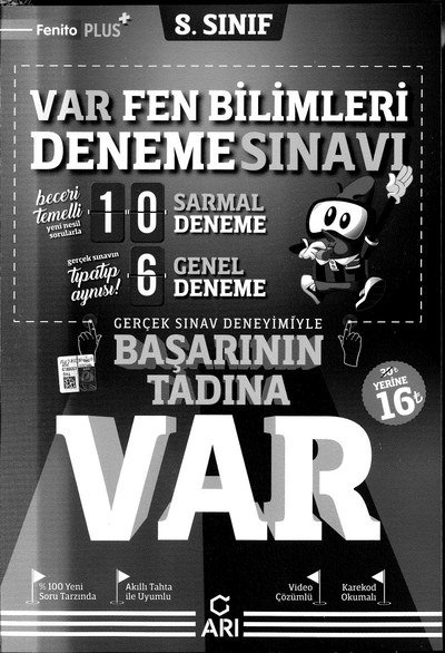 VAR FEN BİLİMLERİ DENEME SINAVI