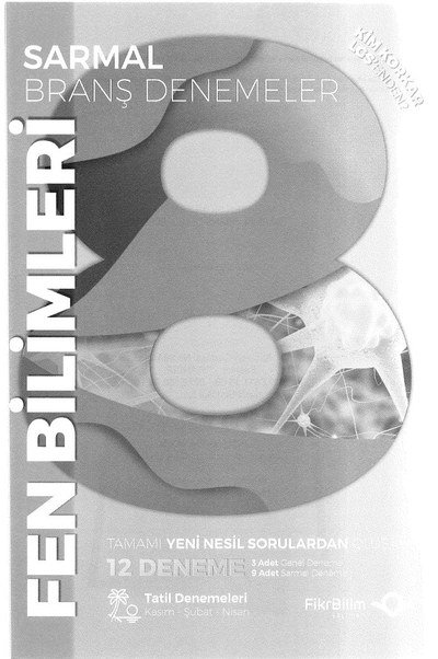 SARMAL BRANŞ DENEMELER FEN BİLİMLERİ 12 DENEME