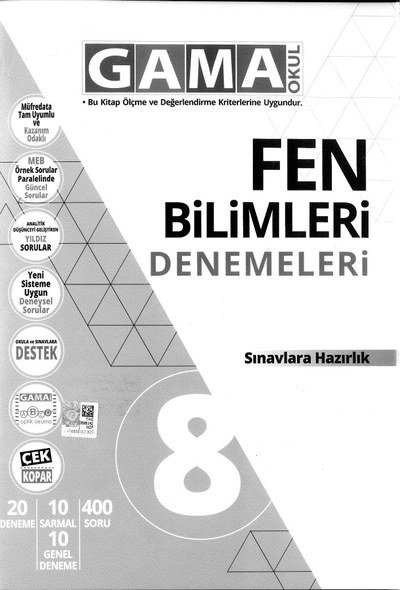 FEN BİLİMLERİ DENEMELERİ FotokoPink
