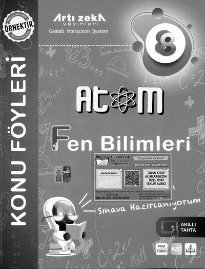FEN BİLİMLERİ ATOM KONU FÖYLERİ