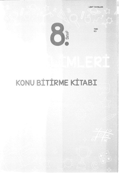 FEN BİLİMLERİ KONU BİTİRMEK KİTABI