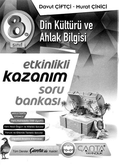 DİN KÜLTÜRÜ VE AHLAK BİLGİSİ ETKİNLİKLİ KAZANIM SORU BANKASI FotokoPink